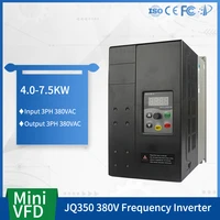 jq350g3 mini vfd variable frequency drive converter for motor speed controller frequency inverter 380v input 4 05 57 5kw vfd