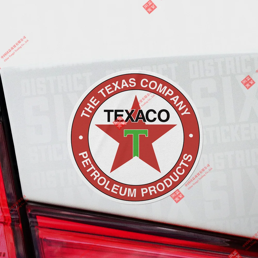 

Creative Texaco Vinyl Decal Sticker Auto Gas Vintage Retro Car Laptop USA Gasoline Motorcycle Decals