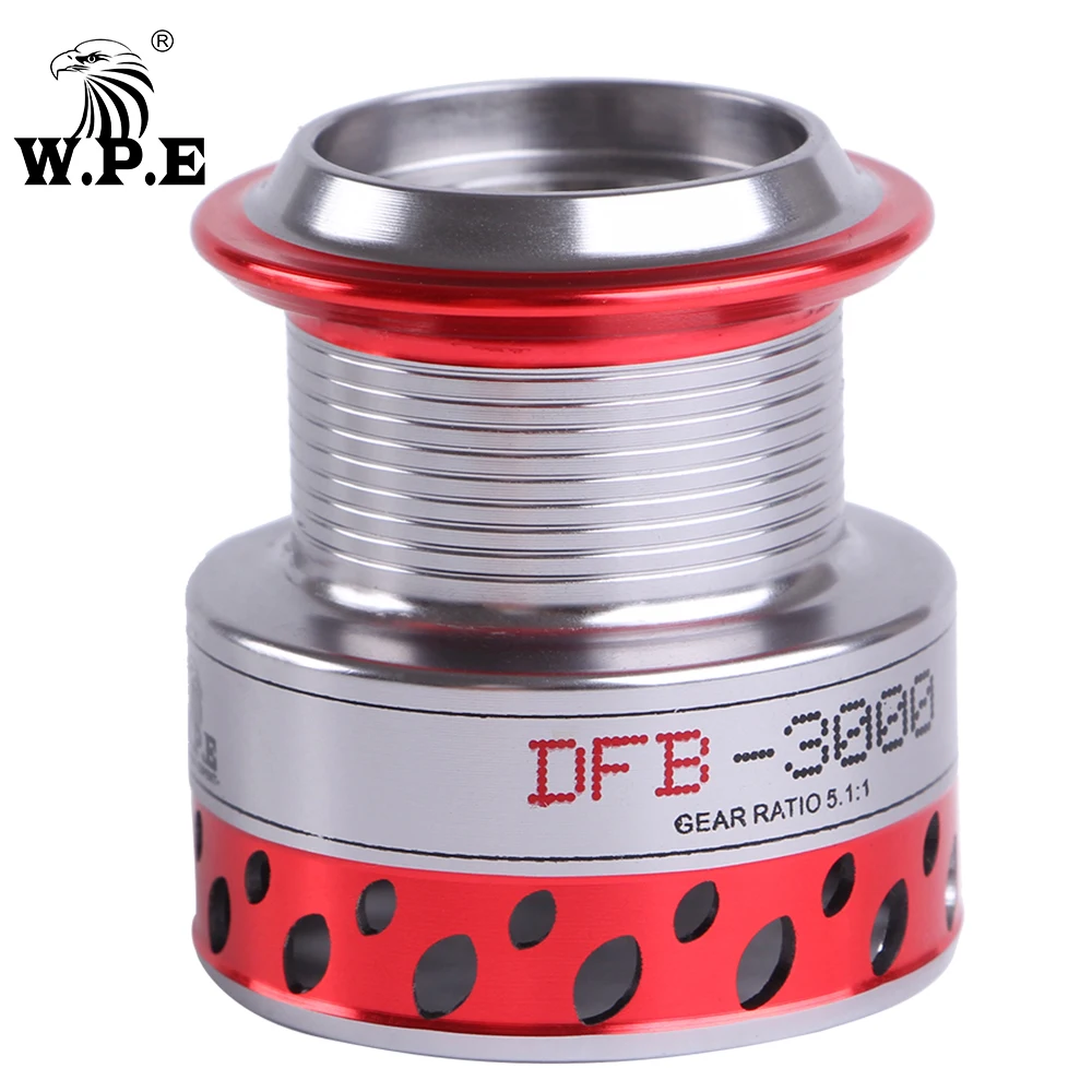 W.P.E DFB Серия 6 шарикоподшипников 5 1: 1 высокоскоростная Рыболовная катушка с
