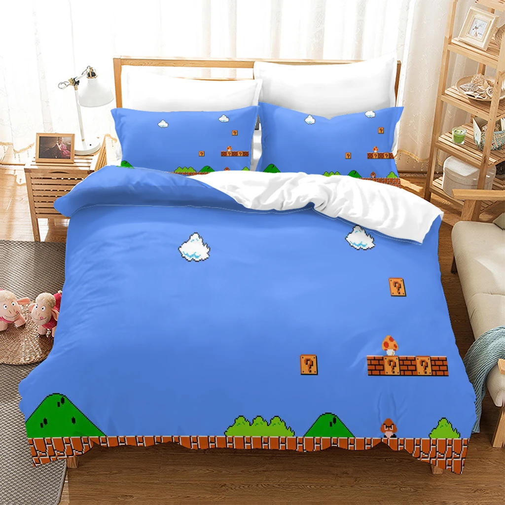 

Home Living Luxury 3D Penguin Print 2/3Pcs Comfortable Duvet Cover PillowCase Bedding Sets Queen And King AU/EU/US Size
