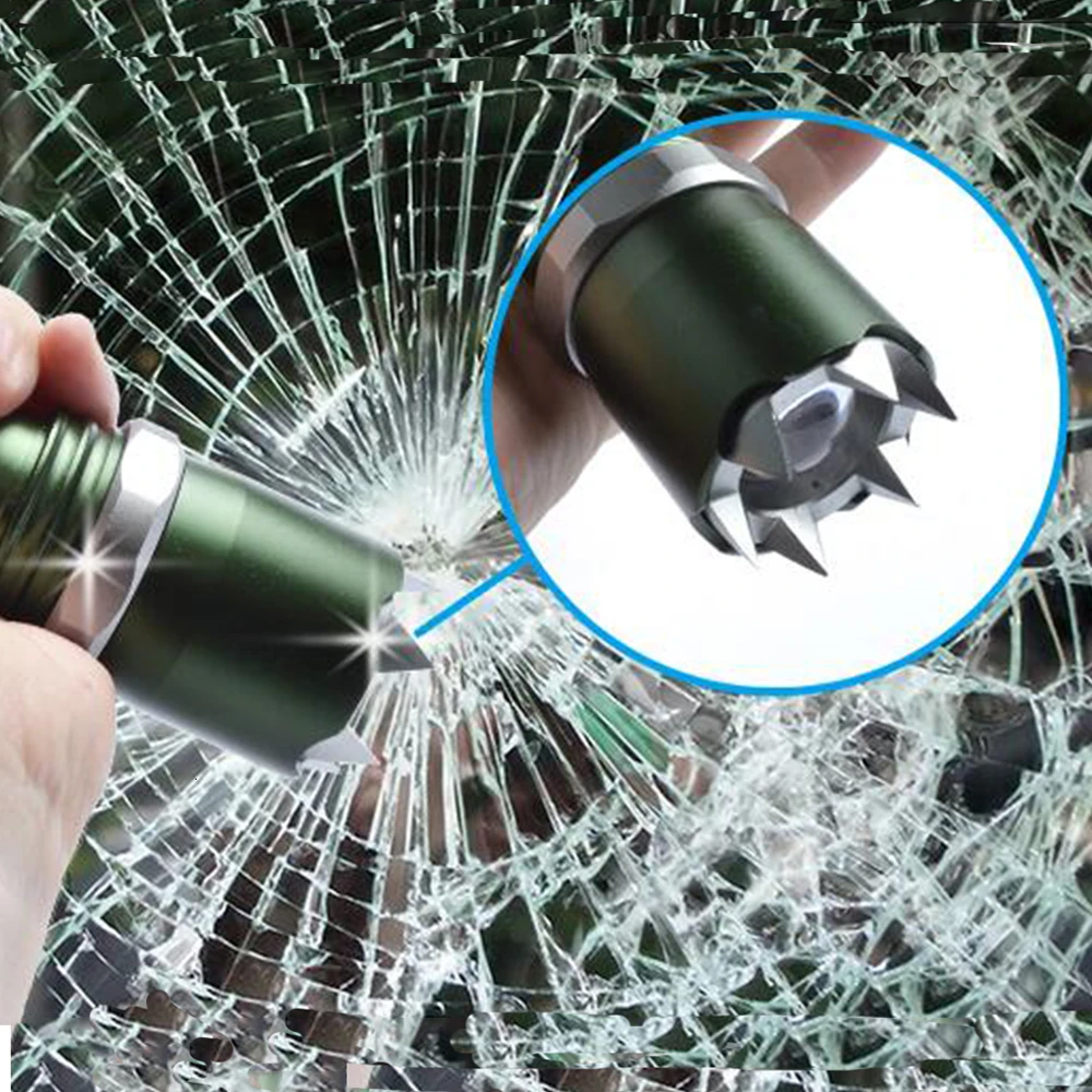 Фонарик для самообороны светодиодный дальний безрадиационный тактический