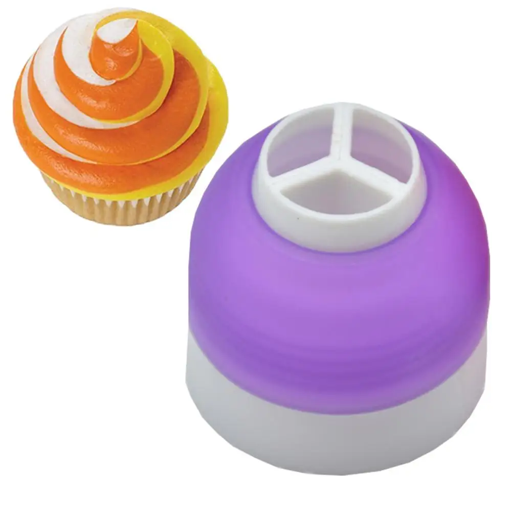 3 цвета пластиковая глазурь Кондитерская насадка торт набор наконечников для