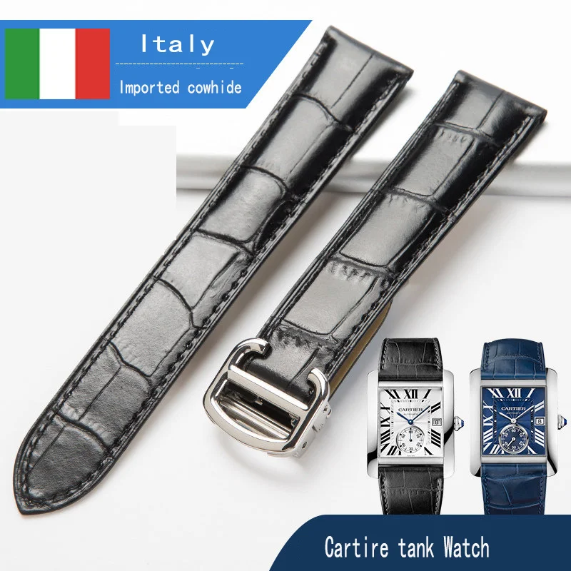 Ремешок Cartire мужской из натуральной кожи аксессуары для цистерны бабочки