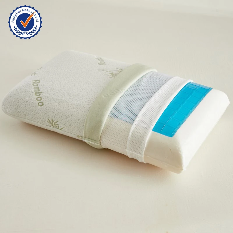 Cervical Cooling Gel Memory Foam Bed Pillow Bamboo Cool Ortho Pillows |
