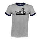 Футболка Twitch TV-игровой Топ, Мужская футболка геймер, подарок на день отцов, футболка с коротким рукавом, Мужская футболка унисекс, Новая мода