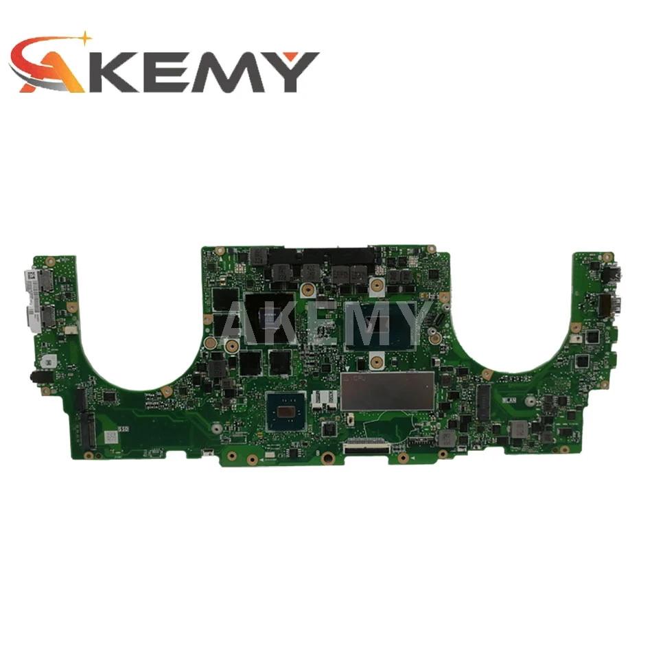 Kaufen UX550VE Für ASUS UX550VD UX550VW UX550V Laptop-Motherboard I7-7700HQ GTX1050TI-4G 16 GB Getestet 100% Arbeit Original-Mainboard