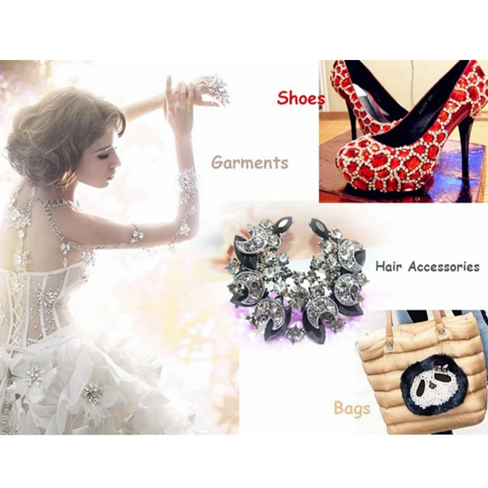 Кристалл AB Маргарита камни стеклянные стразы пришить с плоской задней стороной