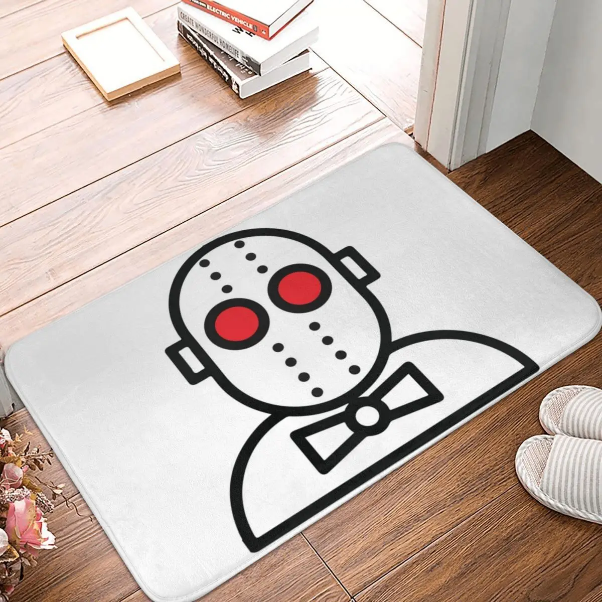 

Friday Horror Movie Marks Art Doormat Rug carpet Mat Footpad Anti-slip AbsorbentEntrance Kitchen Bedroom balcony Cartoon