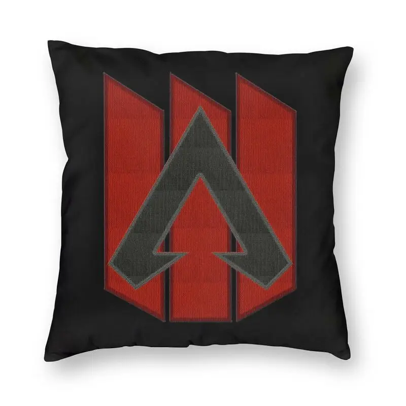 

Apex Legends Logo Patch Cushion Cover 40x40cm Battle Royale Game Velvet Modern Pillow Cases Home Decor