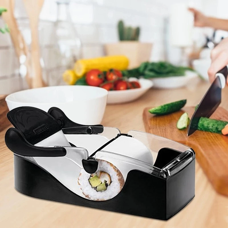 

Sushi Maker Roll Bento Japanese Rice Ball Mold Non-stick Vegetable Meat Rolling Tool DIY Onigiri Sushi Tools Roller