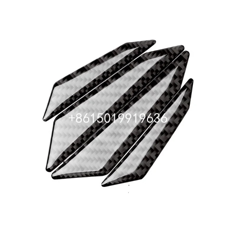 For Toyota GT86 Car Side Door Edge Guard Bumper Trim Protector 4pcs PVC carbon fiber Stickers | Автомобили и мотоциклы
