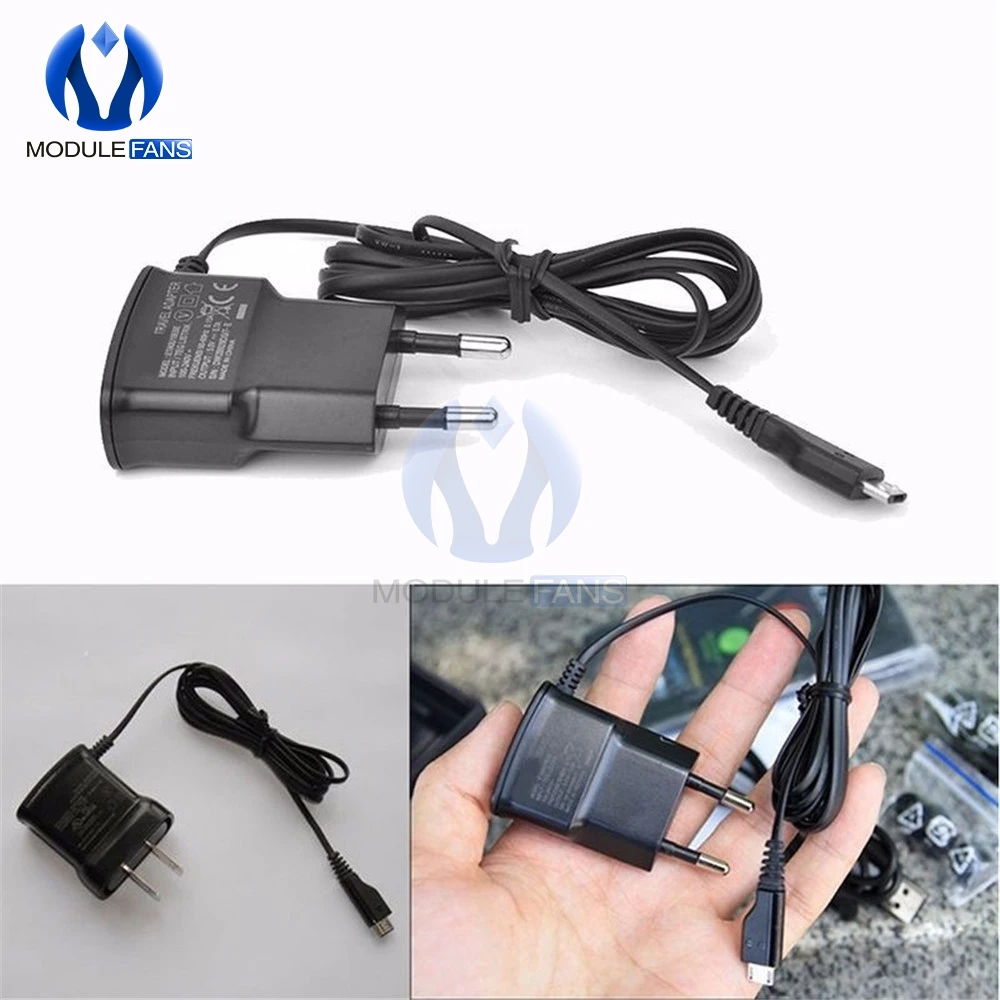 Штепсельная Вилка европейского стандарта 5 В быстрая зарядка Micro USB зарядное