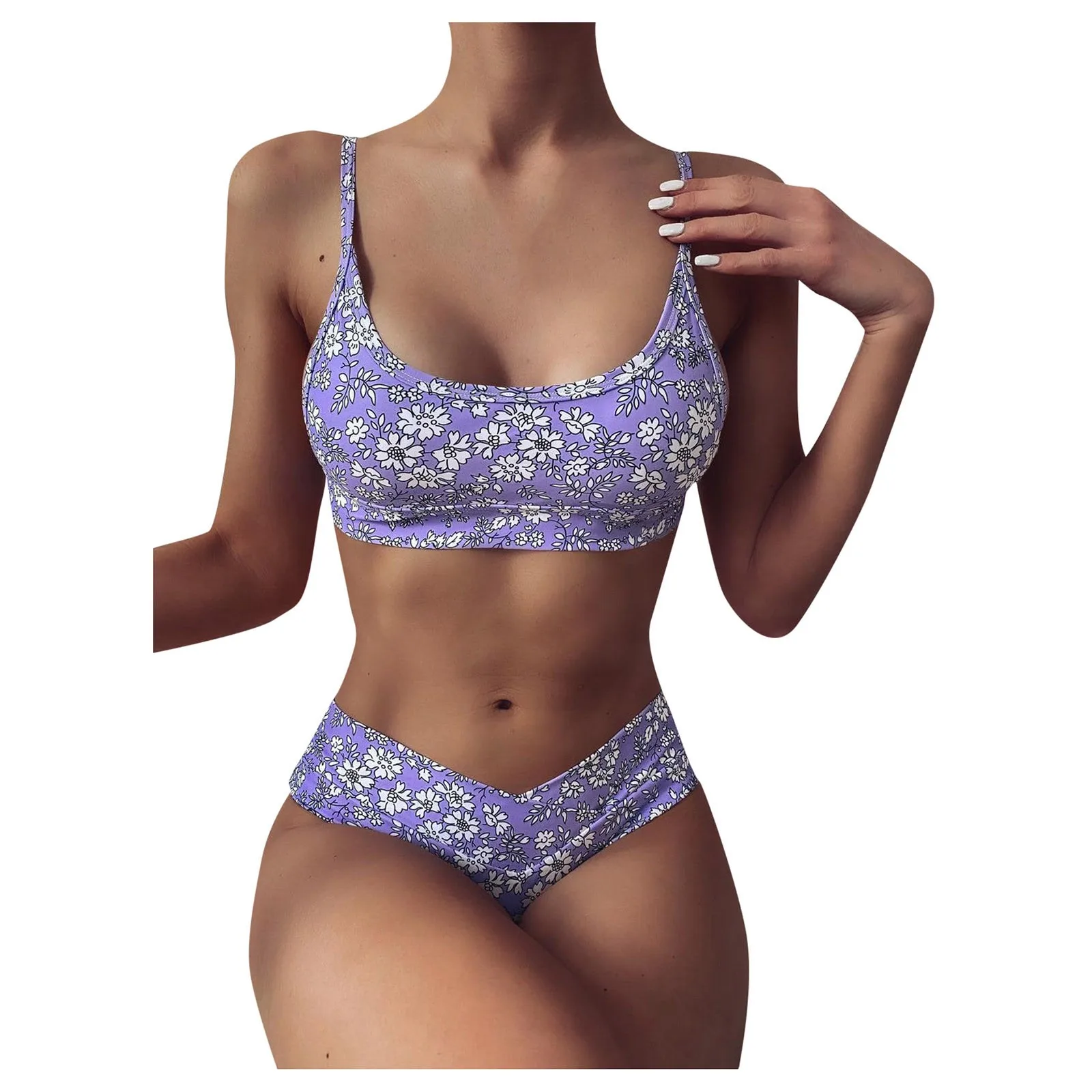 

Sexy Bikini 2021 Print Swimsuit Women Swimwear Push Up Bikini Set Brazilian Bathing Suit Summer Beach Wear Swimming Suit