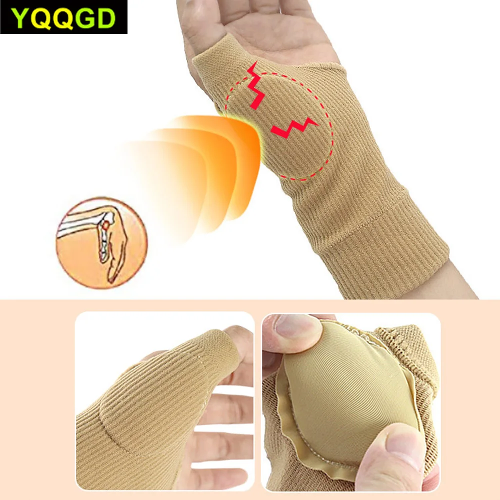 

1Pair Wrist Thumb Hand Support Brace Splint Sprain Arthritis Belt Pain Relief for Hand Finger Sprain Protection