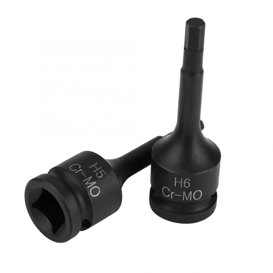 8Pcs 1/2" Inch Drive Air Allen Hex Key Bit Socket Set H5-H19 Automobile Car Repair Tool tools for the car | Автомобили и