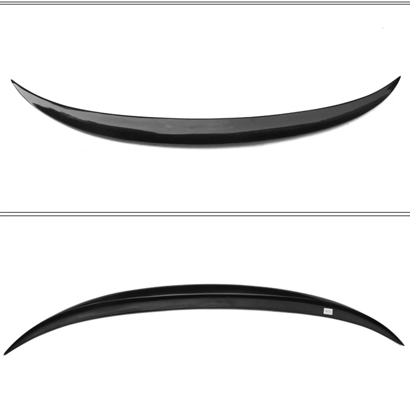 

P Style For BMW F32 Spoiler Carbon Fiber Material 4 Series Coupe F33 Carbon Spoiler 2 Door carbon wings 2014 2015 2016 - UP