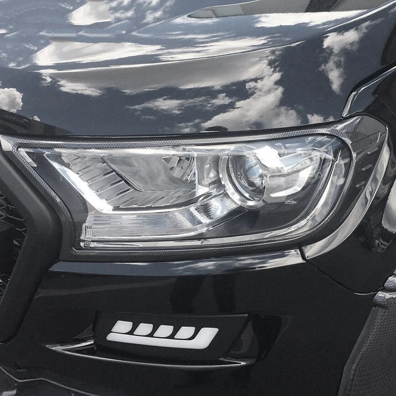 For Ford Ranger T7 Wildtrak Everest Endeavour 16-19 Car Headlights Led Daytime Light Box Decoration | Автомобили и мотоциклы