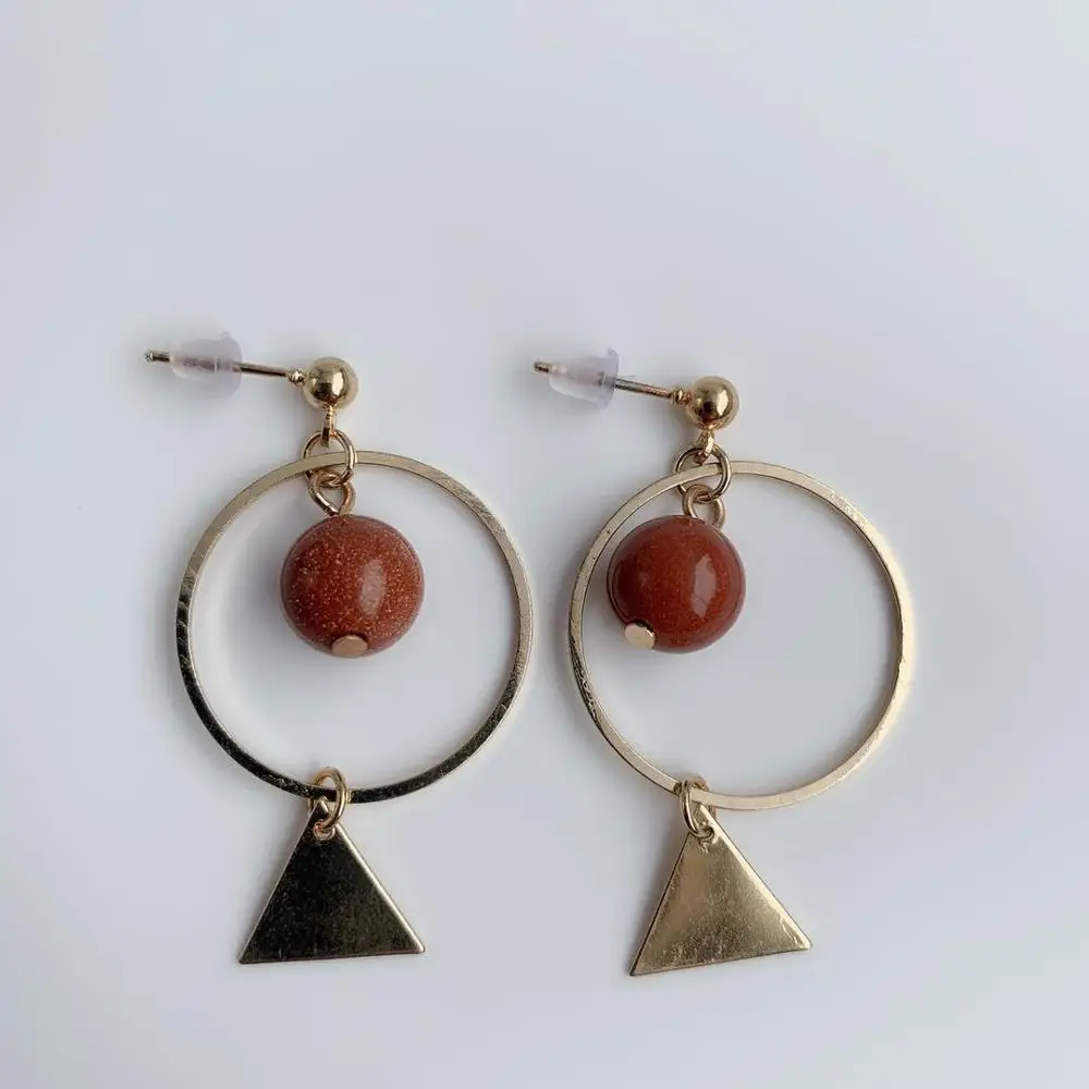 NEW GOLD EARRINGS FASHION JEWELRY WEDDING PARTY GIFTS FEMALE ACCESSORIES GOOD QUALITY | Украшения и аксессуары