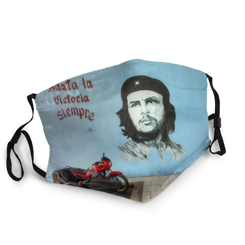 

Маска-респиратор Che Guevara для мужчин и женщин, регулируемая, Пылезащитная, против смога, с защитным покрытием