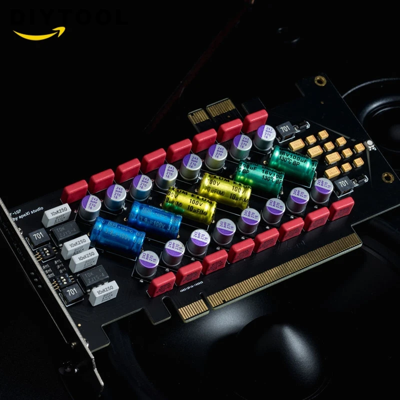 1 шт. Elfidelity PC Hi-Fi фильтр питания карты PCI/PCI-E HiFi PC аудио Мощность puriфик