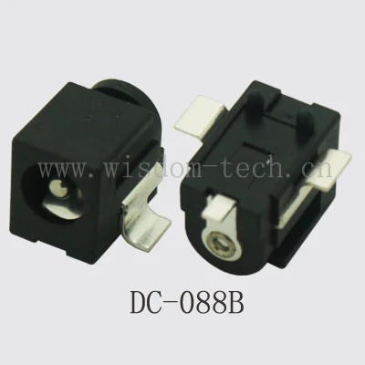 

Free shipping 500pcs/lot DC connector tablet female DC power jack SMD PCB mounting DC-088B