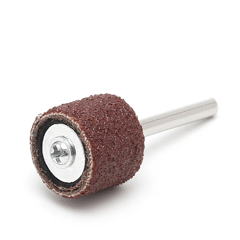 10 Pcs 12.5mm Grit 120# Sanding Bands +3.17mm Mandrel Rotary Tool Nail Drill Bit | Инструменты