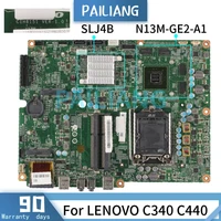 pailiang laptop motherboard for lenovo c340 c440 mainboard 90000619 cih61s1 ver1 0 slj4b n13m ge2 a1 ddr3 tesed