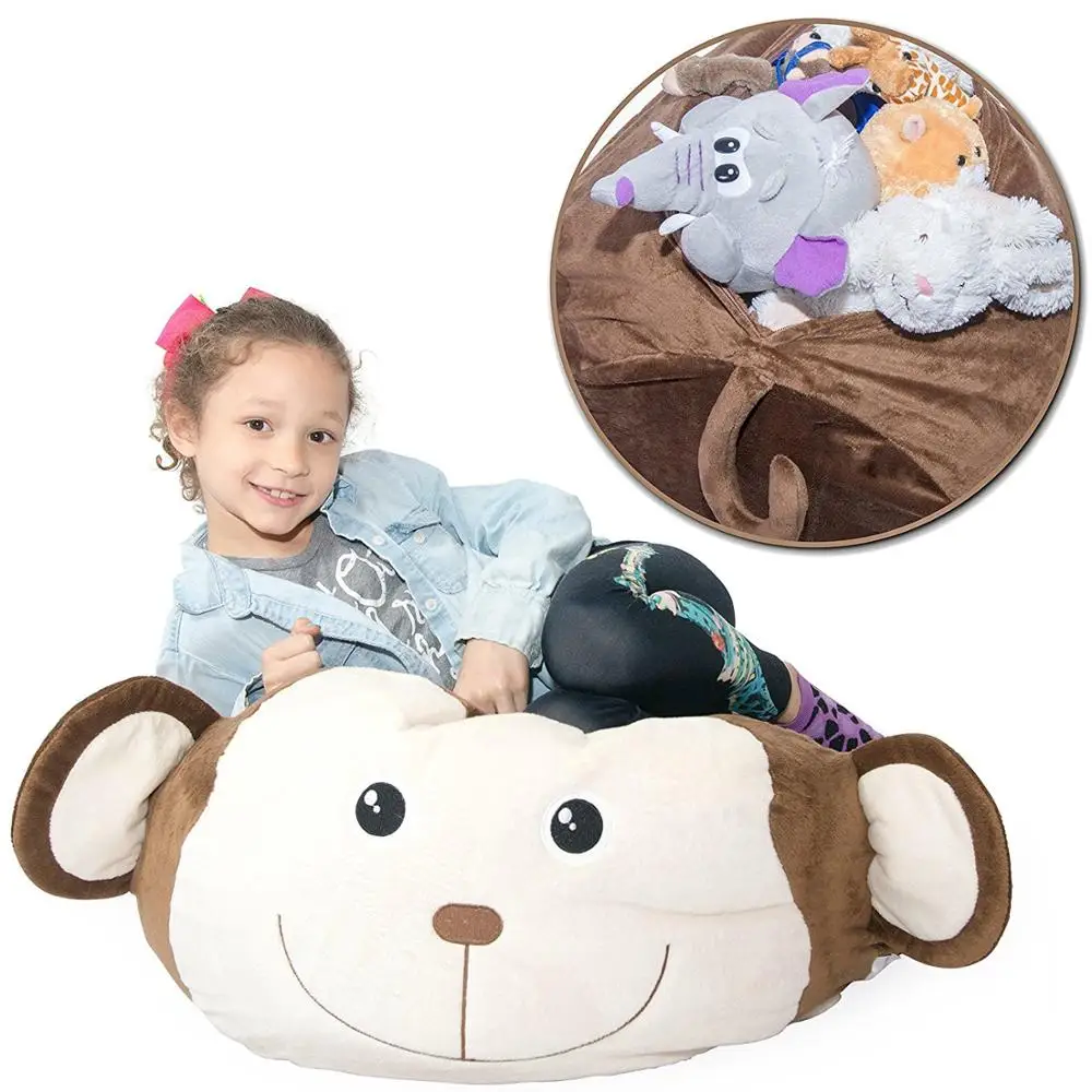 Мягкий плюшевый мешок для хранения игрушек | Багаж и сумки