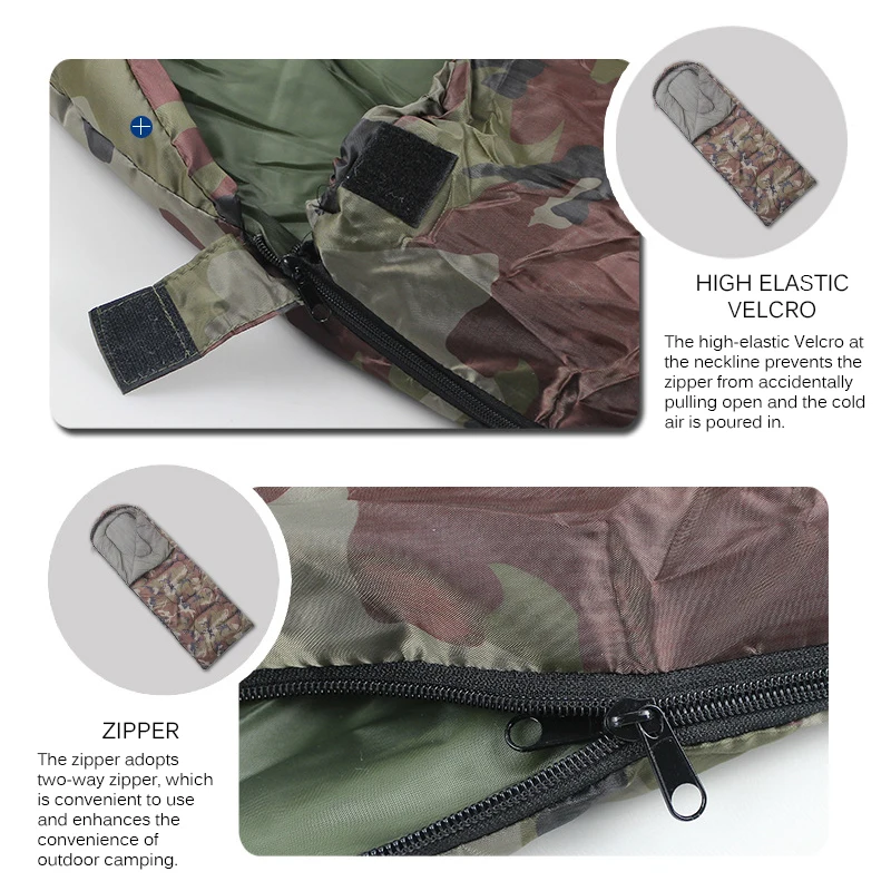 Уличный спальный мешок ультралегкий портативный удобный походный теплый