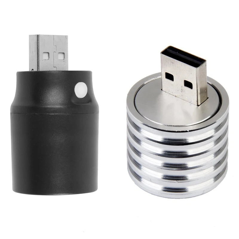 

Black Plastic White Light Press Button USB LED Lamp Torch With Aluminum 3W USB LED Lamp Socket Spotlight