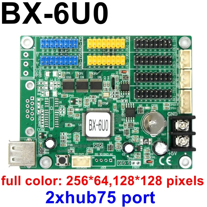 BX 6U0 USB светодиодный Управление карты 256x64 пикселей асинхронный Беспроводной
