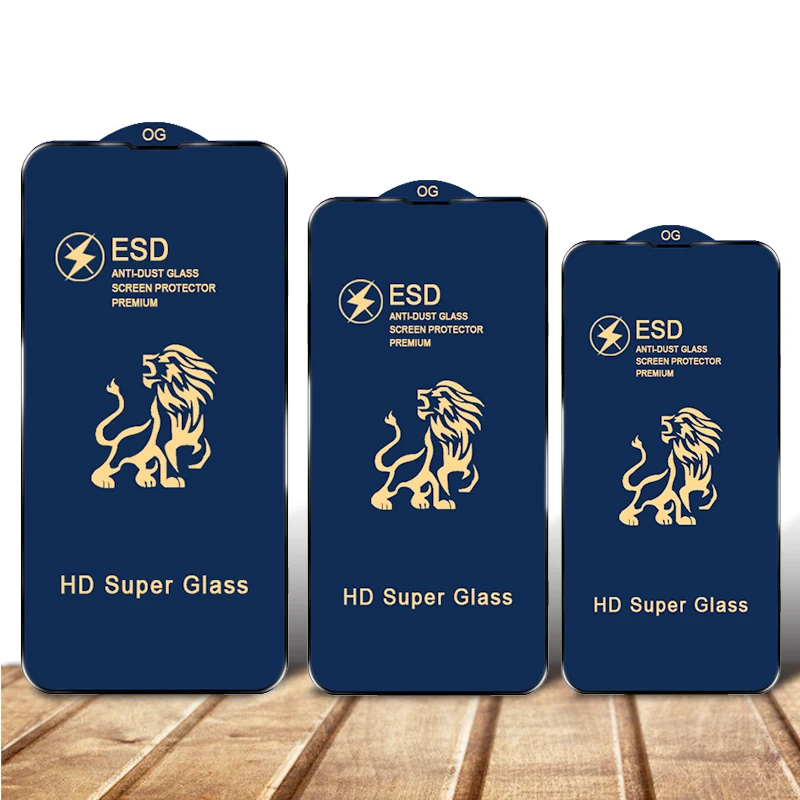 Tanie 25 Sztuk ESD Antystatyczne Szkło Hartowane Screen Protector Dla IPHONE 14 13 12 11 Pro Max 11 XR XS MAX SE2 6S 7 8 Plus Anty Kurz