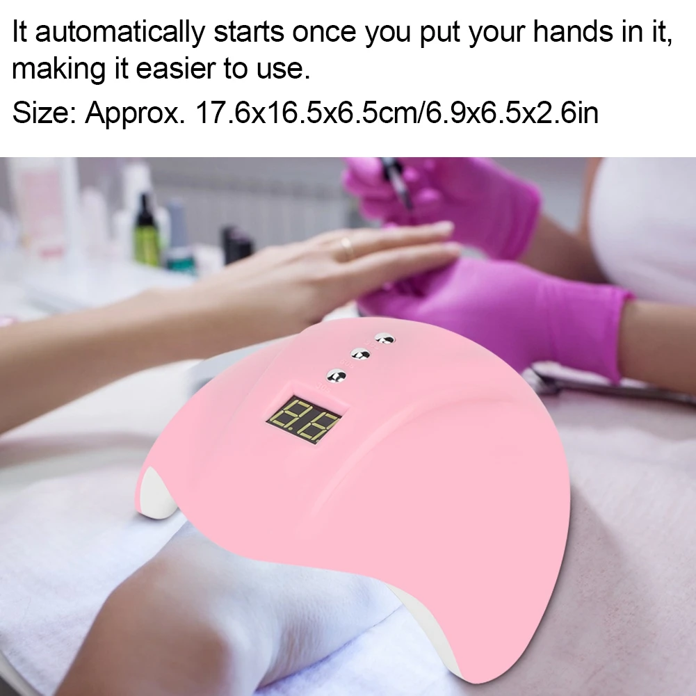 36 Вт 12 Светодиодный светильник для маникюра Сушилка ногтей УФ лампа приуроченный