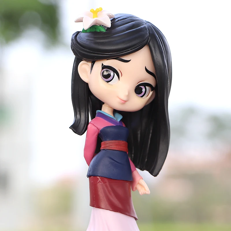 Фигурка принцессы Мулан Disney 14 см Q Posket игрушечная фигурка-торт анимационная