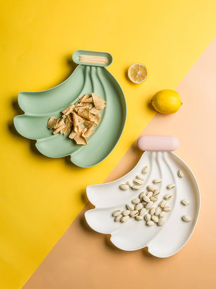Nordic Style Creative Fruits Plates Home Use Lovely Color Storage Trays Snacks/Candies Strawberry Shape Nuts Plate | Дом и сад