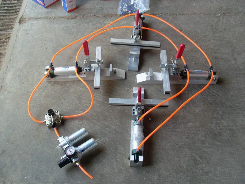 Детали для пневматического Экран вытягивания 4 # ручной Зажимной патрон носилки