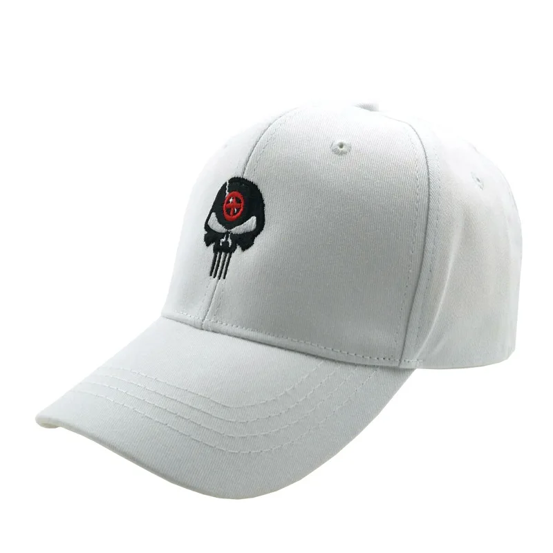 Кепка от солнца с вышивкой черепом | Аксессуары для одежды