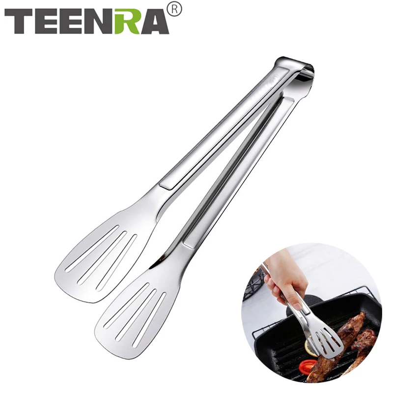 1 шт. кухонная утварь для барбекю из нержавеющей стали|Щипцы| |