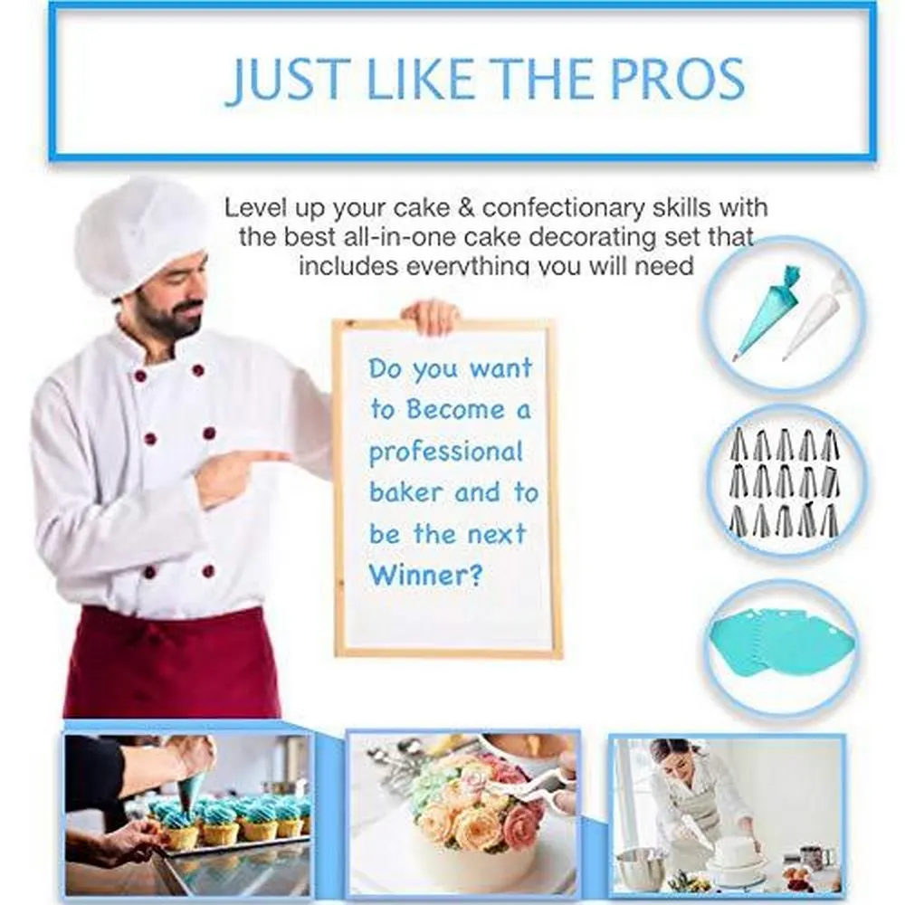 Набор инструментов для украшения тортов 220 шт./лот поворотный набор Кондитерские