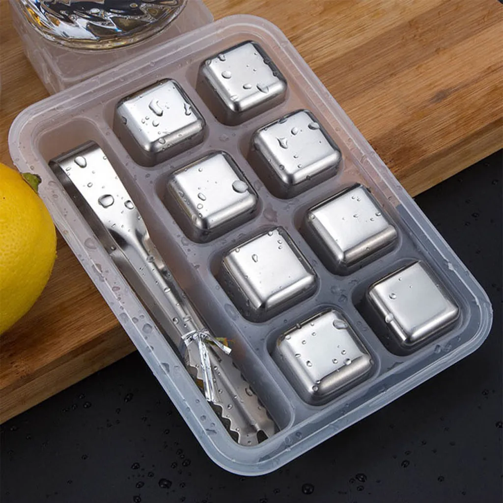 

Whiskey Ice Stone Ice Wine Stone Reusable Stainless Steel