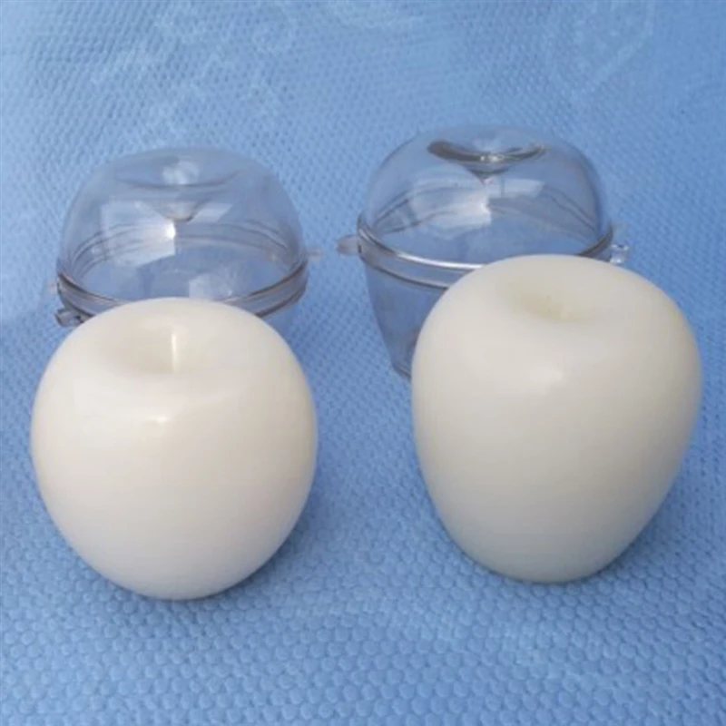 

Форма для свечей в форме яблока, наборы для изготовления прозрачных свечей для ароматерапии, формы для мыла ручной работы, инструмент для ук...