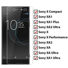 Закаленное стекло 9H для Sony Xperia X Performance XA Compact, защита экрана телефона Sony Ultra XA1 Plus, защитное стекло