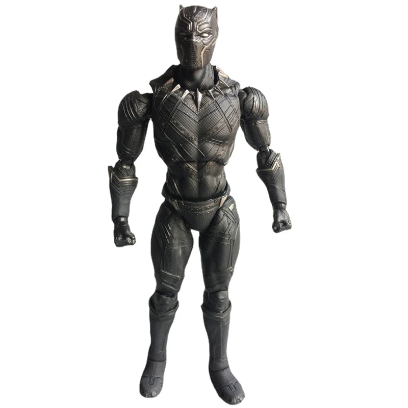 

Disney Marvel Avengers Black Panther Articulated Hand-made 18cm Model Anime Character Children's Toy Christmas Gift