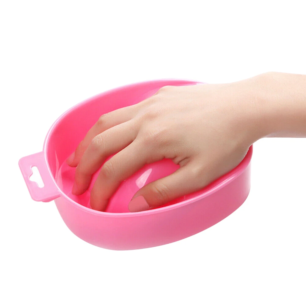 2 шт. пластиковые поддоны для удаления лака ногтей|Жидкость снятия лака| |