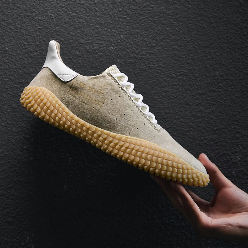 Кроссовки Высококачественная кожаная обувь Мужская Роскошная модная на