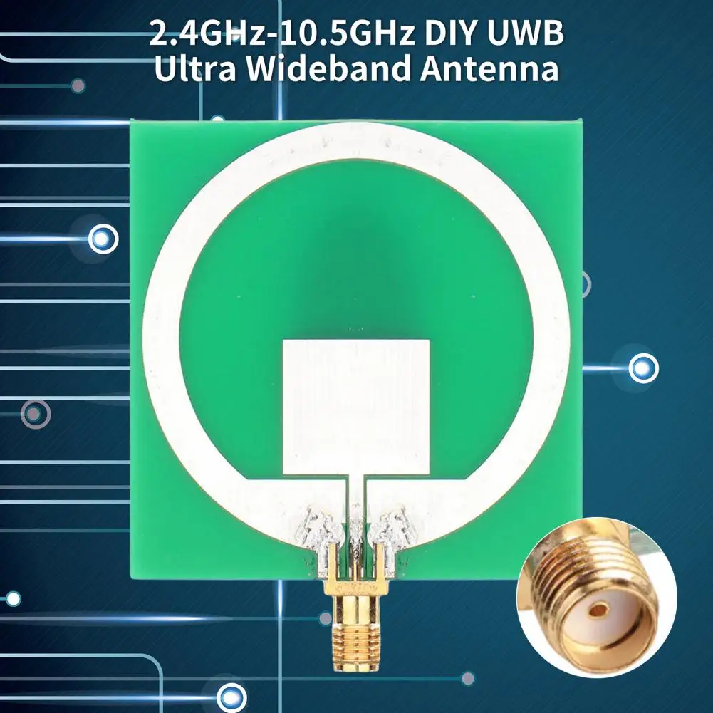 Легкая установка 2 4 ГГц-10 5 ГГц DIY UWB ультра Широкополосная Антенна для связи |