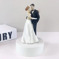 european style bride and groom resin handicrafts wedding anniversary gifts cake decoration furnishings wedding supplies
