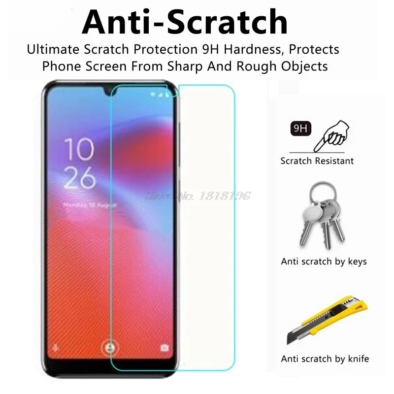 2 шт. 0 26 мм закаленное стекло для Vodafone Smart V10 защитное 5 9 защита экрана | Мобильные