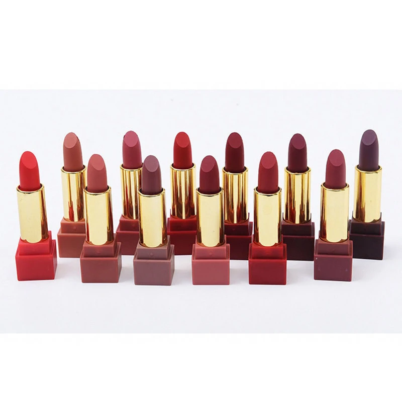Матовая губная помада TEAYASON 12 цветов стойкая Косметика для макияжа водостойкие