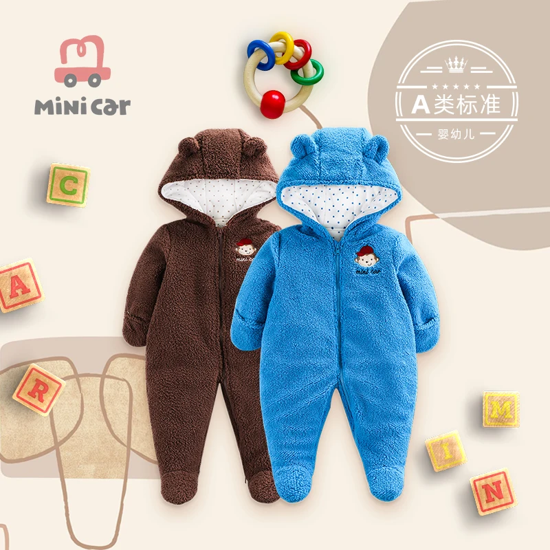 Traje de una pieza para beb&eacute; reci&eacute;n nacido, traje de hip-hop y crawl para beb&eacute; ni&ntilde;a-0